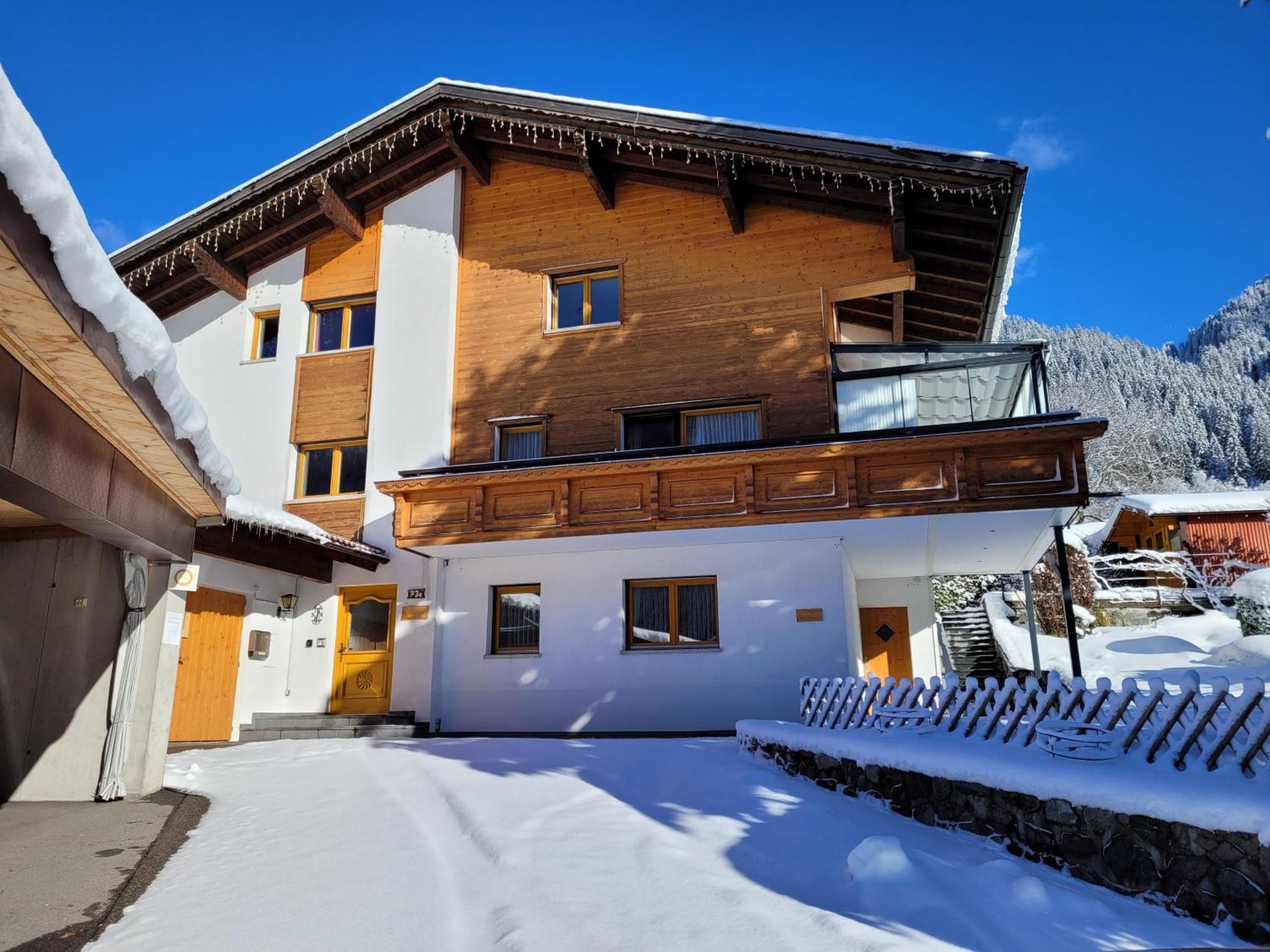 Apartamento Alpenglueck Montafon Sankt Gallenkirch Exterior foto